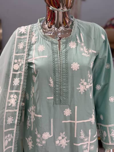 Winter cotton 3 pcs clothes and colour ki warranty