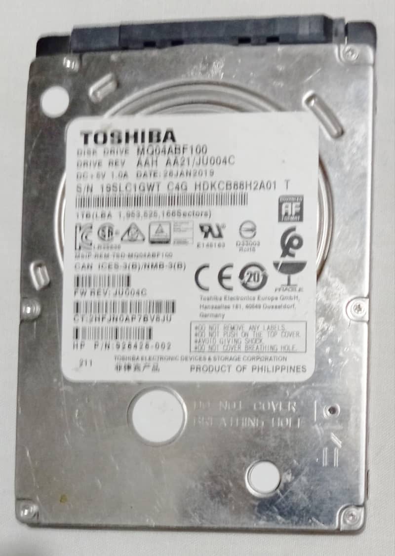 1tb HHD 0