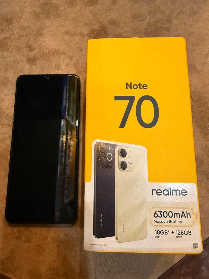 Realme note 70 3