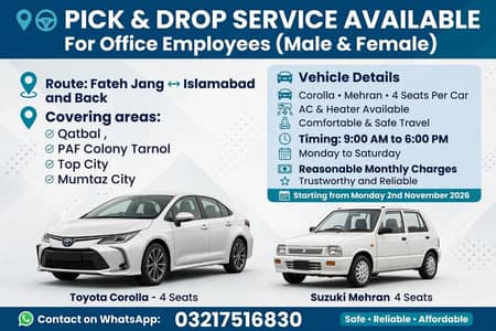 Pick & Drop Service