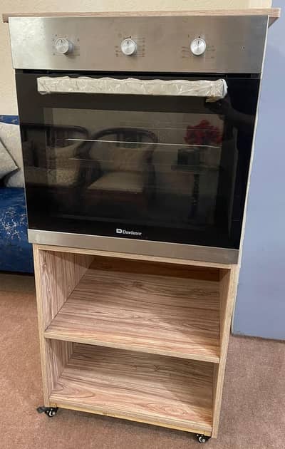 Dawlance Built-In Oven For Sale (with customized moveable cabinet*