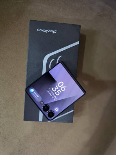 Samsung Mobile Z Flip 7 brand new condition with complete box