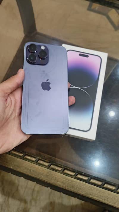 iPhone 14 Pro Max 256gb non pta box cable