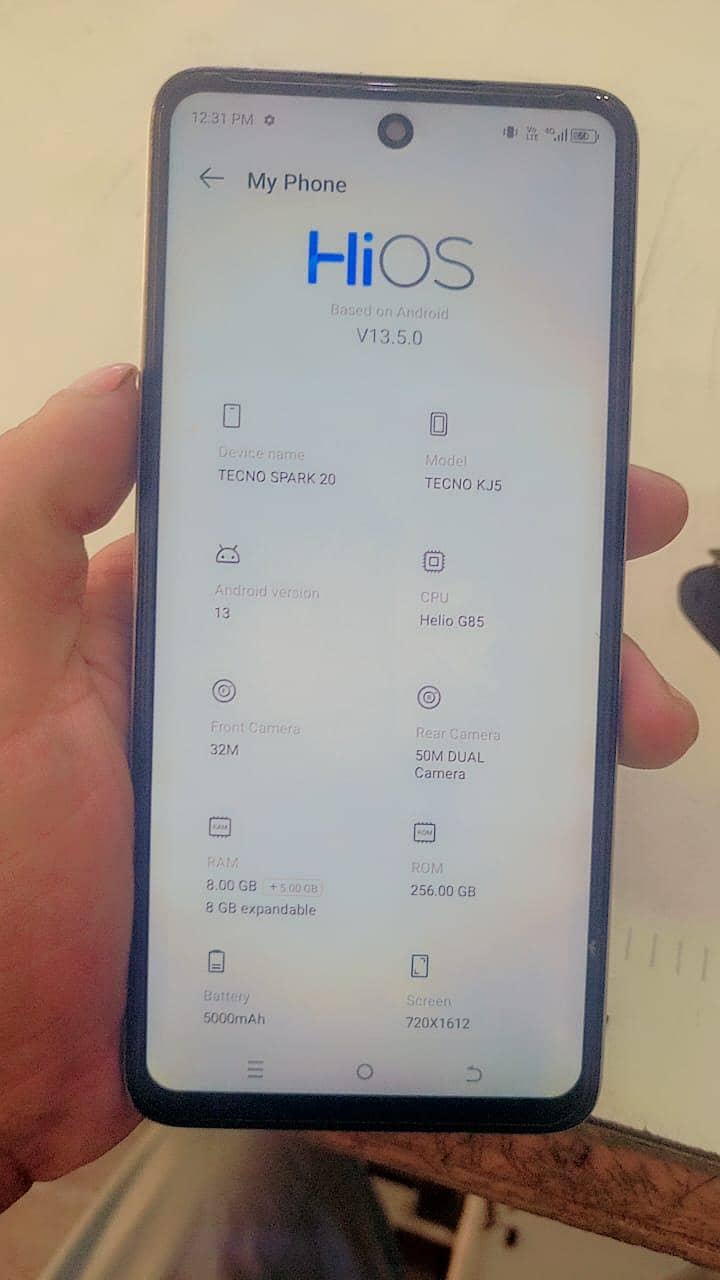 Tecno Spark 20 6