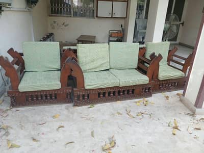 sofa set pure sheesham