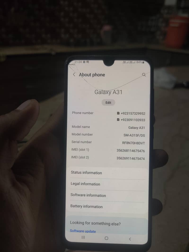 Samsung A31 1