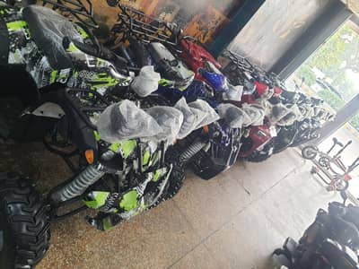 124cc New  Brand new Atv quad 4 wheels  delivery all Pakistan