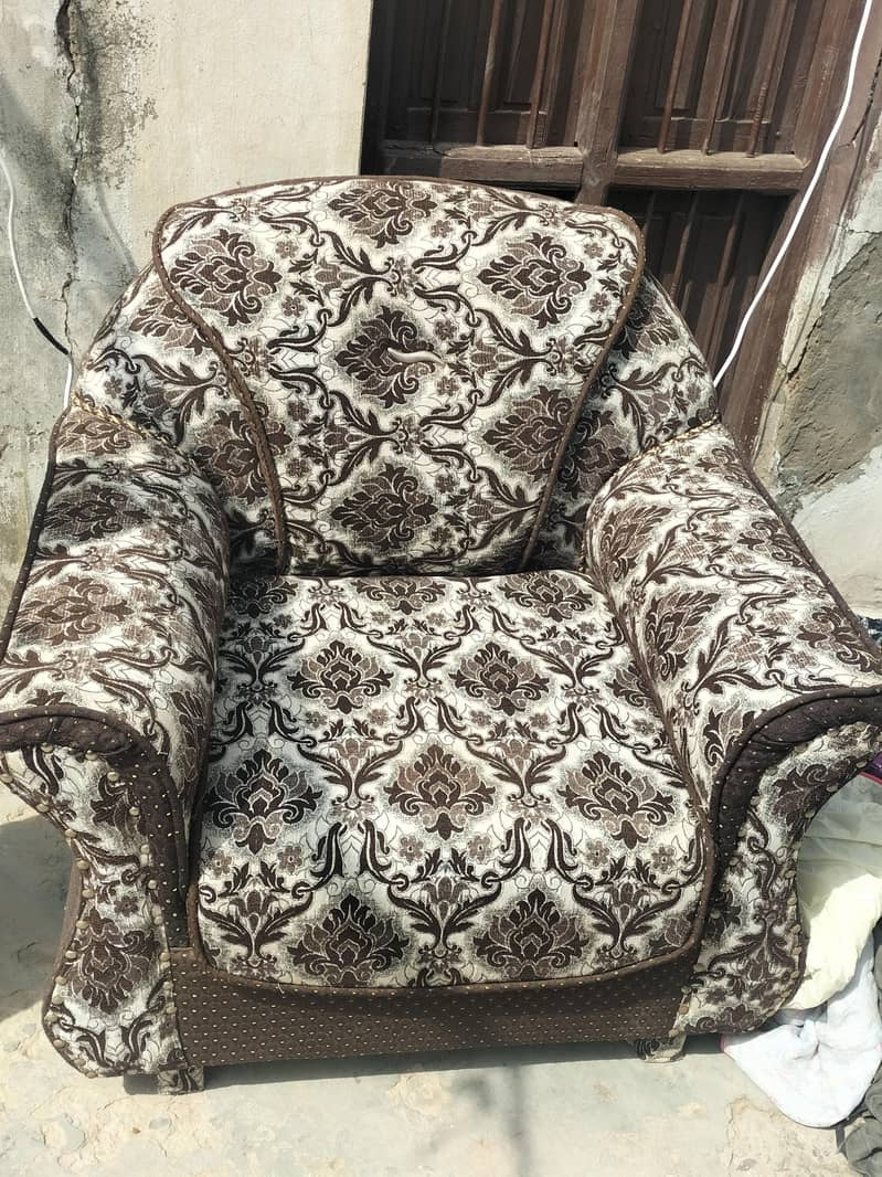 5 seater sofa set good condition 0