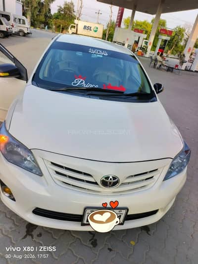Toyota Corolla XLI 2012
