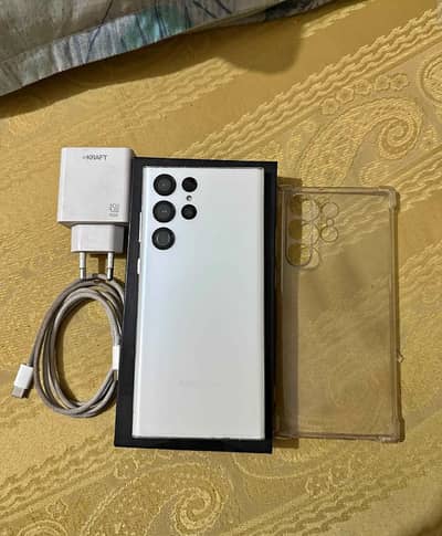 Samsung Mobile S22 Ultra pta approved urgent sale connect OLX