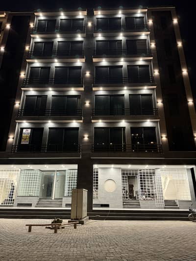 2 bed semi furnished apartment 50% advance 50% installments for 6 months