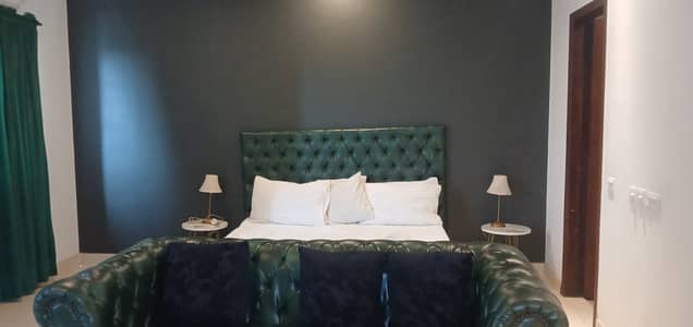 1-Bedroom Luxurious Studio Furnished Residential Apartment With Top-Notch Amenities Available For Rent Near DHA Phase 4