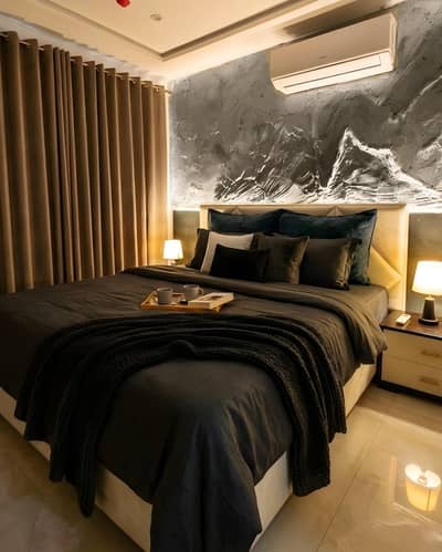 1 BHK Furnished Apartment Gulberg for Short Stay - Per Day Rent