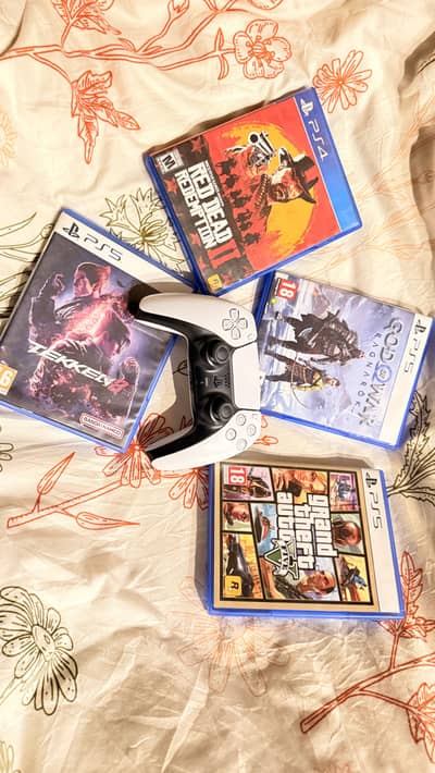 Tekken8 , GTA5 , RDR2 , GOW and DualSense Controller upgraded TMR. .