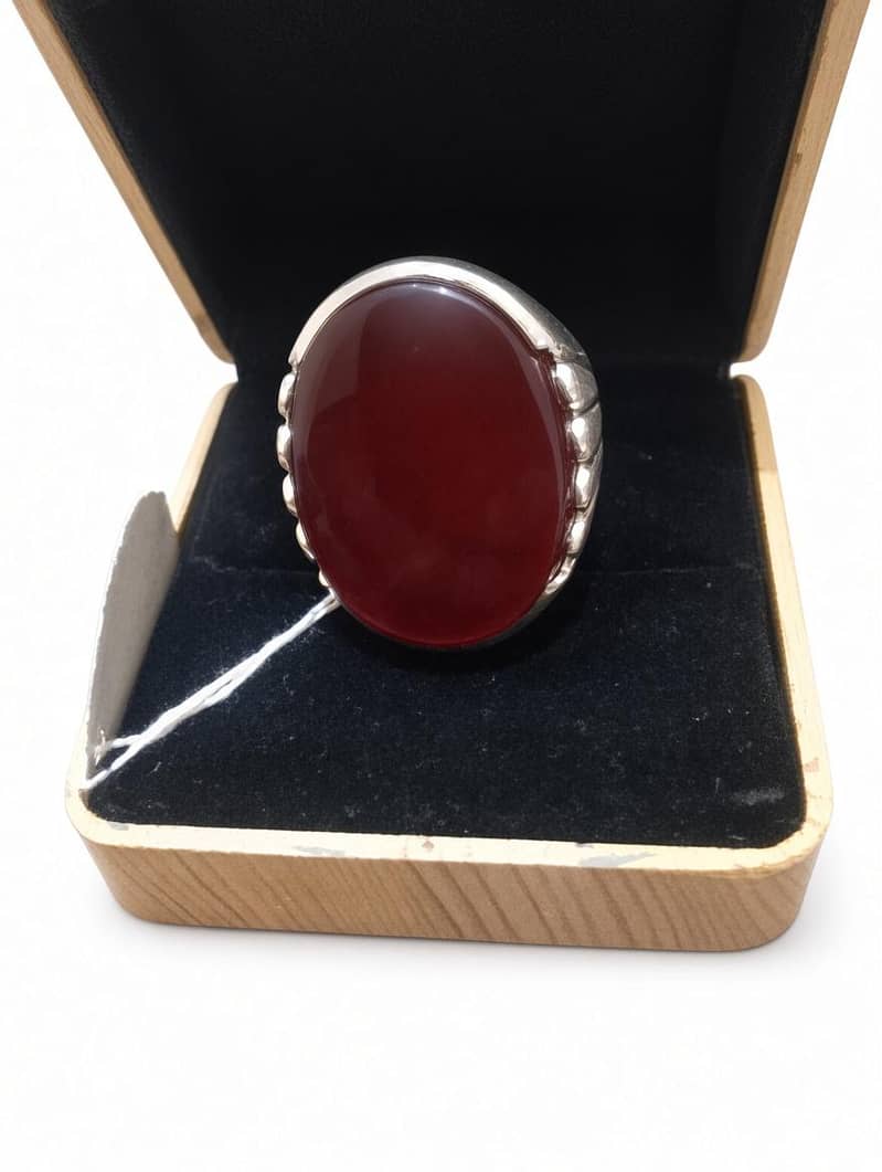 silver ring (hand crafted) 0