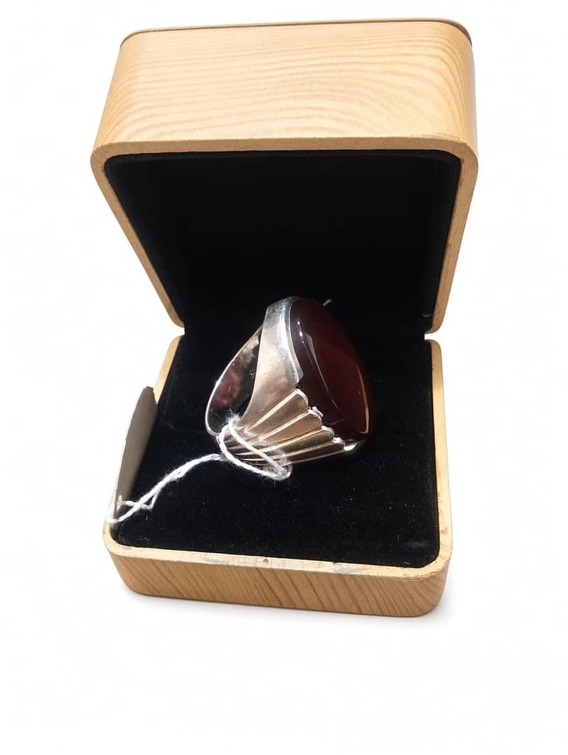 silver ring (hand crafted) 1