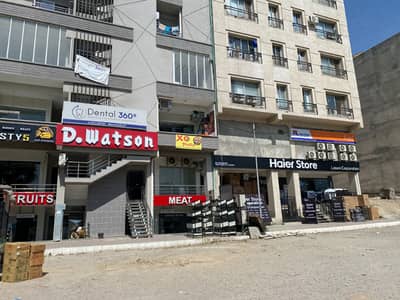LOWER GROUND FLOOR SHOPS MAIN MARKAZ B-17 AT B-BLOCK