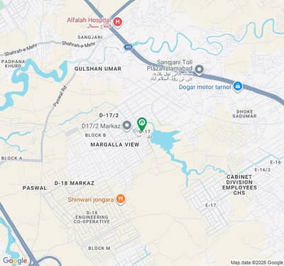 Plot For Sale 50x100 Double Road Plot
