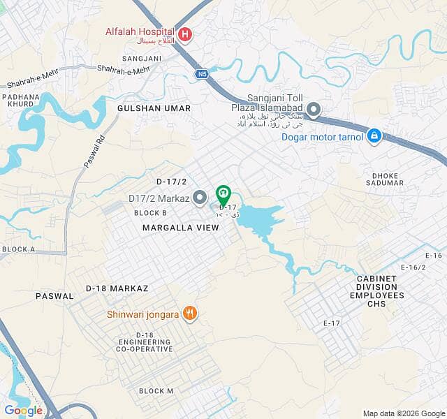 Plot For Sale 50x100 Double Road Plot 0