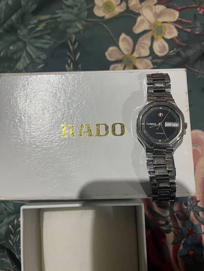 Rado watch built-in date good condition
