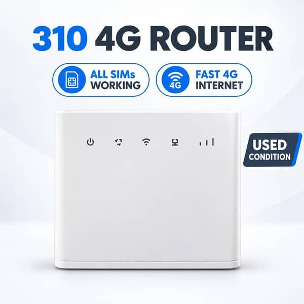 Huawei B310 4G Router | Pakistani SIM Networks | Village Area Internet Signal Reception