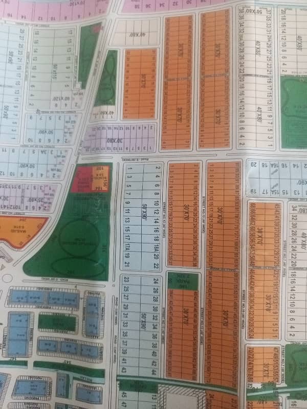 Plot For Sale 40x80 Corner 2