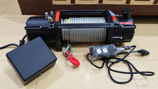 kings 12000lbs jeep winch powerful