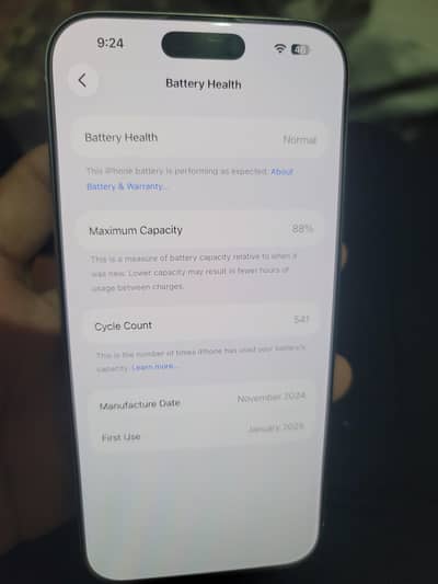 Apple iPhone 16 Pro Max Sim locked condition 9.5/10