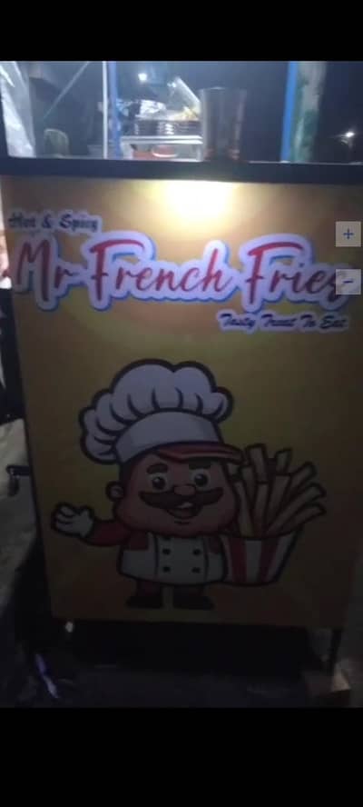 Fries counter