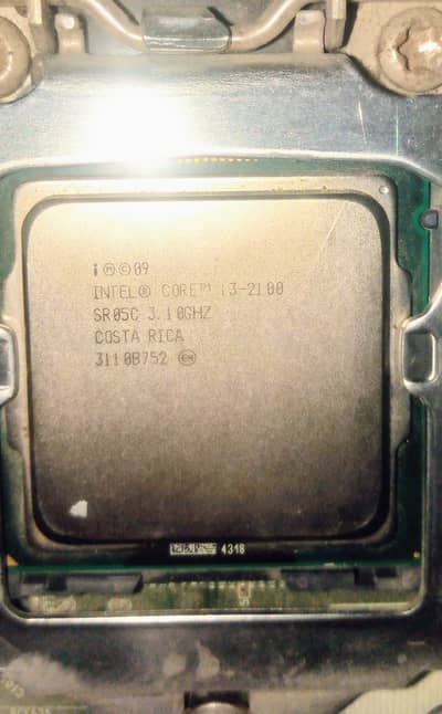 i3 2nd Gen Processor + 3GB DDR3 RAM (1GB + 2GB) - Best Condition