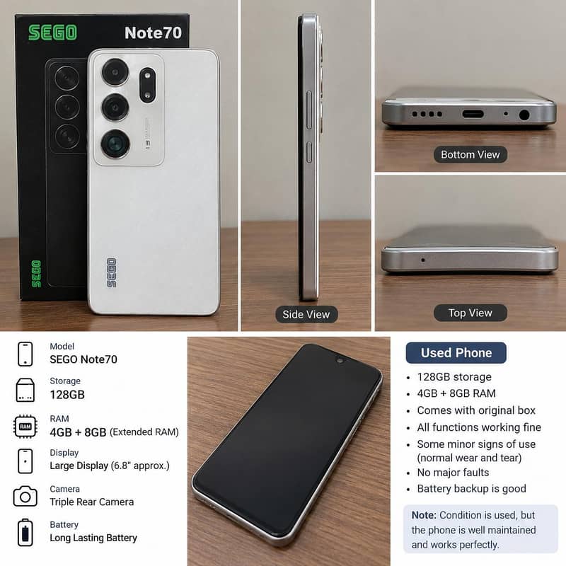 SEGO Note 70 2