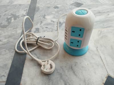 Extension board with usb charging port UK brand