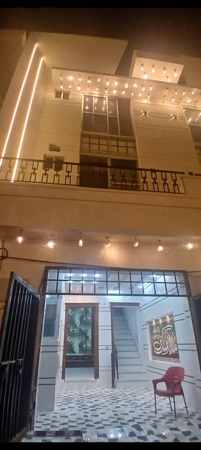 3 marla triple story brand new house for sale near by sabzazar scheme