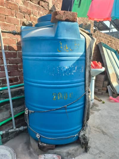 Used Water Tank in Good working Condition