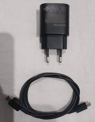 Samsung 25W Type C to C Charger Original Box Pulled 100% Guaranteed