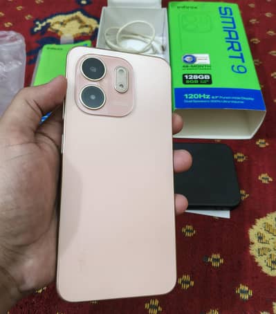 Infinix Smart 9 4+4/128gb With Complete Box