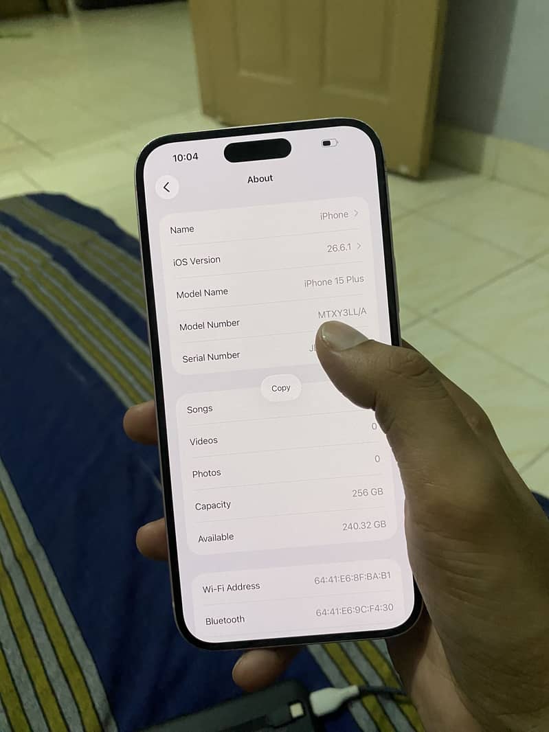iPhone 15 plus 256gb 1