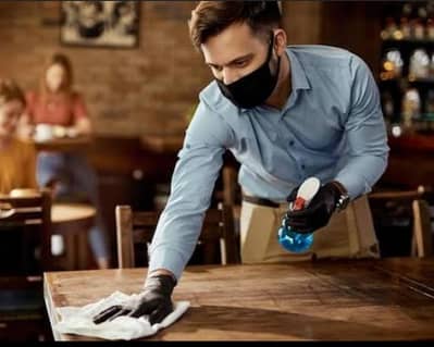 waiter and cleaner required