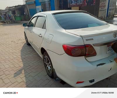 Toyota Corolla XLI 2009