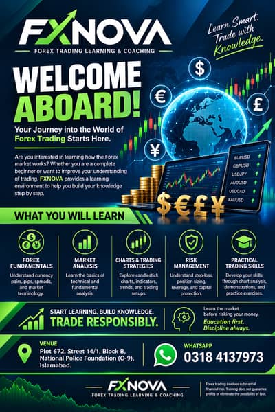 FXNOVA – Forex Trading Classes in Islamabad | Beginners Welcome