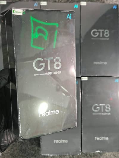 Realme GT 8 12GB RAM 256GB Storage Non PTA Brand New Box Pack