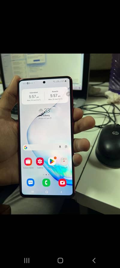 Samsung Mobile Note 10 Lite exchange possible