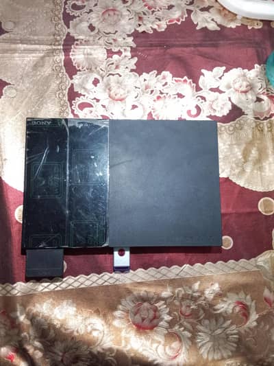 PS2 console with USB Loaded Games + 1 Controller & Memory Card