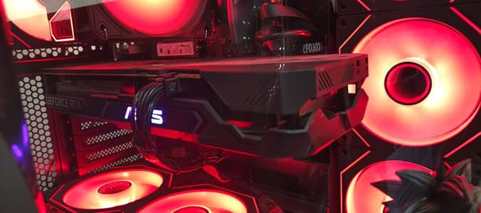 Asus RTX 3060 TI-08G- V2 Gaming Triple Fan 8GB , Just used for 2 weeks