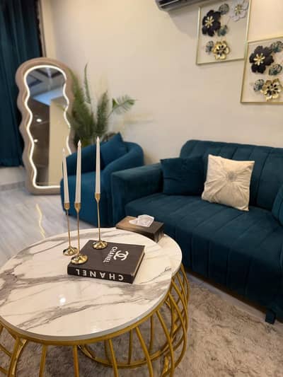 ONE BEDROOM FURNISHED APARTMENT FOR RENT IN TULIP BLOCK BAHRIA TOWN LAHORE