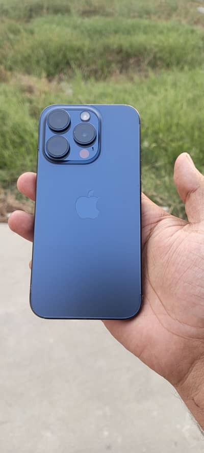 iPhone 15 Pro 128GB Blue | Non-PTA | 97% Battery | 2 Months SIM Time