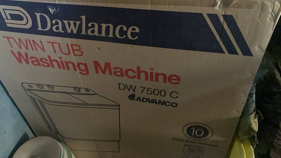 washing machine 1