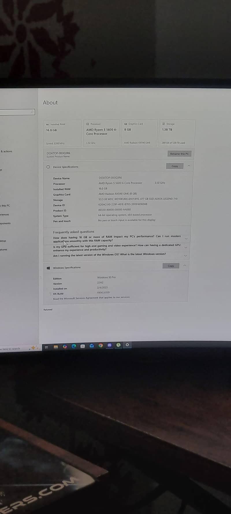 gaming PC 03214054686 1