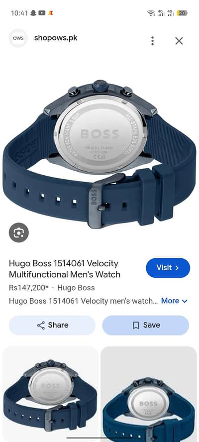 hugo boss this is expensive watch
