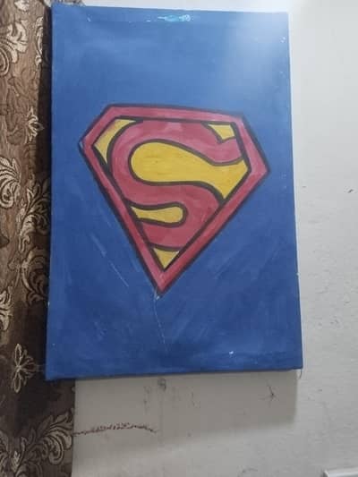 Handmade canvas wall paintings & art frames ( set of 2)